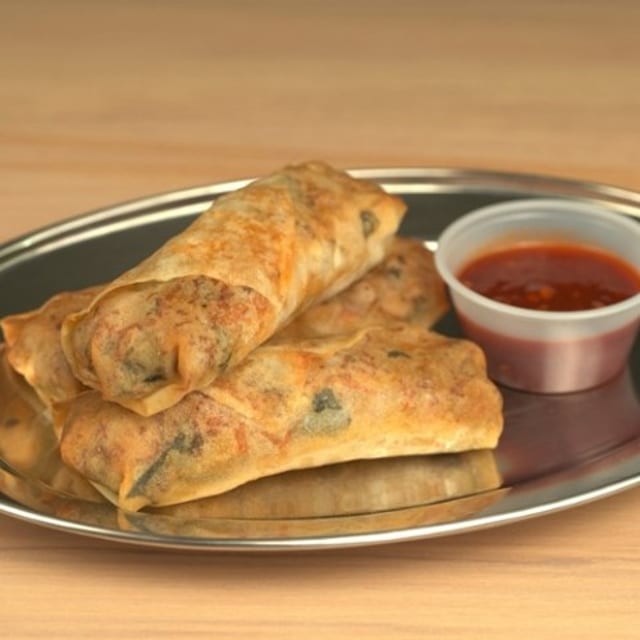 Spinach Chicken Roll.