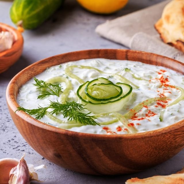 Cucumber Dill Sauce.