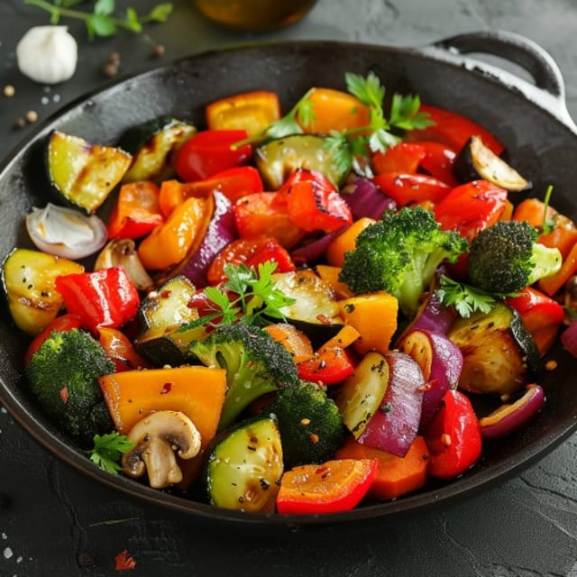 Sauteed Veggies.