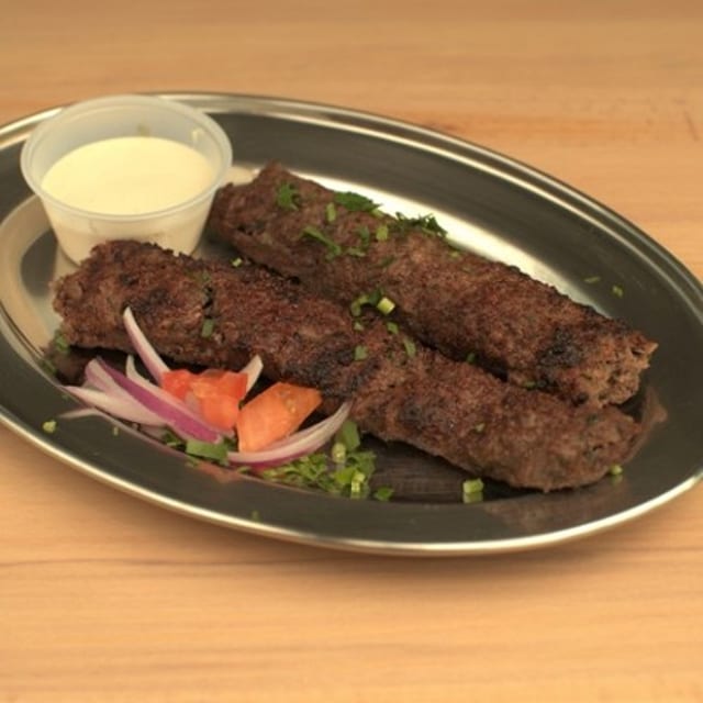 Kafta Kabob Plate.